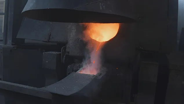 Om Brass Industries Casting Unit facility in Jamnagar - precision brass manufacturing process image 1