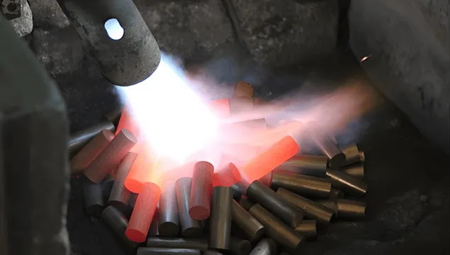 Om Brass Industries Forging Unit facility in Jamnagar - precision brass manufacturing process image 2