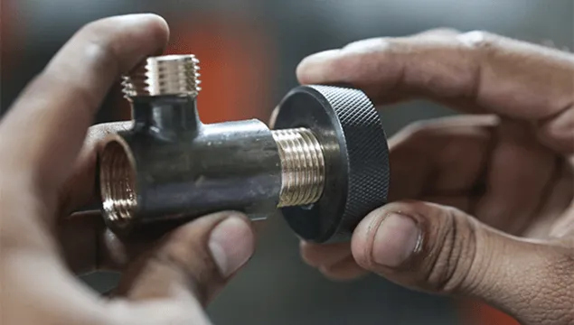 Om Brass Industries QC Laboratory facility in Jamnagar - precision brass manufacturing process image 1