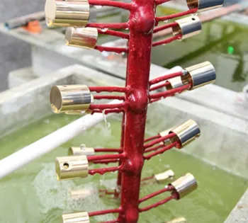 Electroplating plant for nickel and chrome coating on brass valve components for corrosion resistance