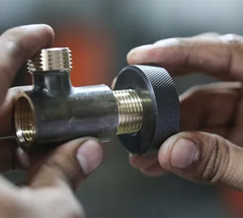  Quality testing laboratory for inspection and performance testing of brass valve components